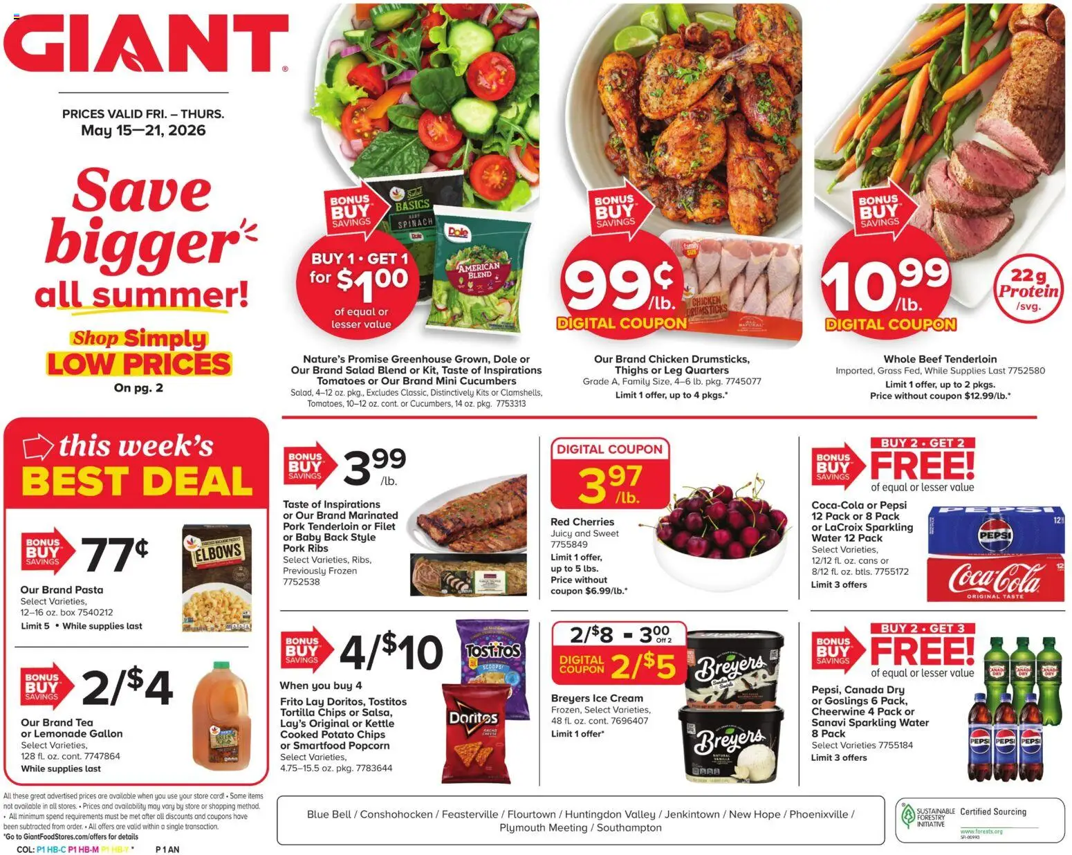 Ad Preview of Giant Giant Weekly Ad from 05/15/2026
