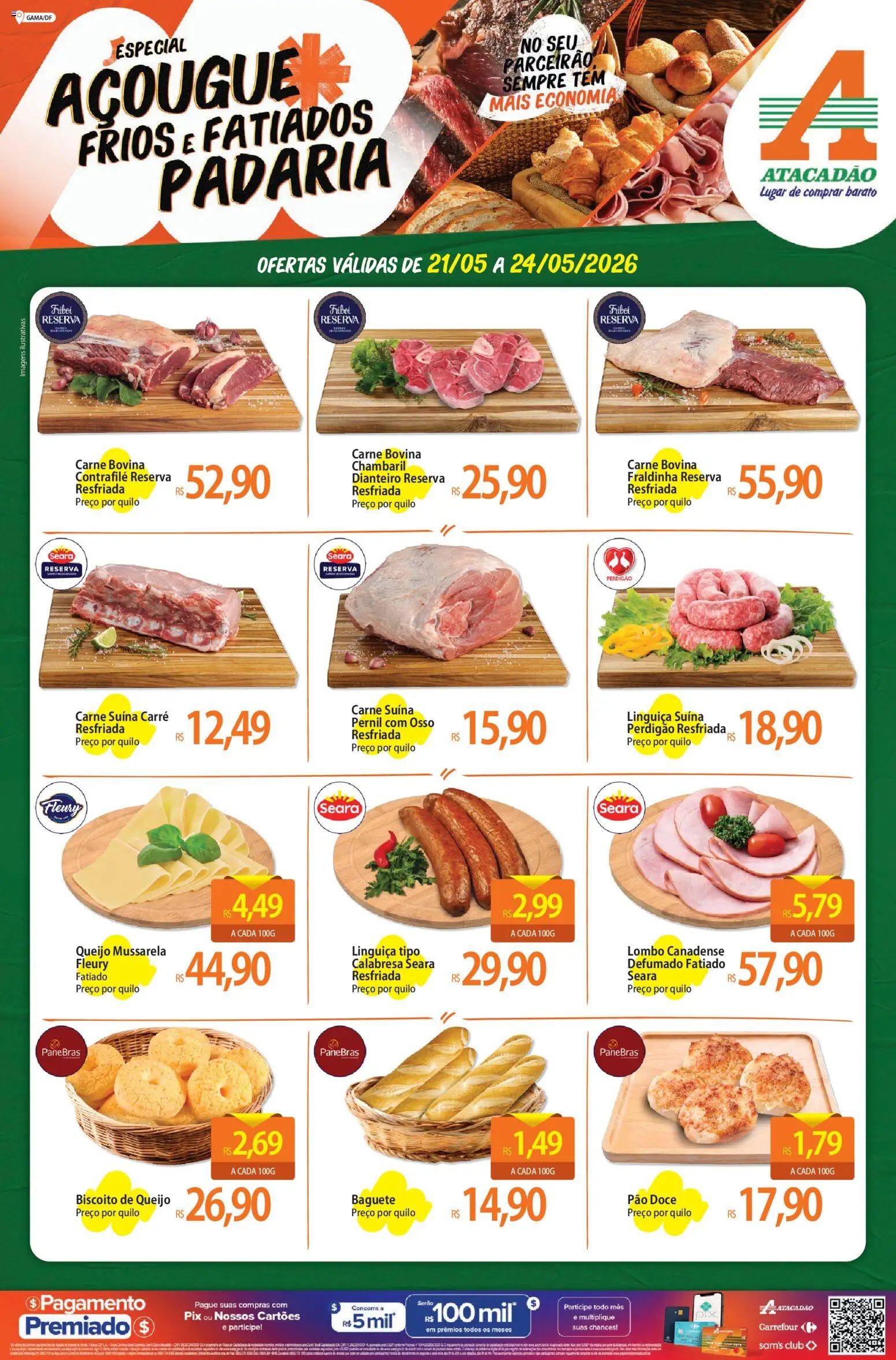 Pré-Visualização do folheto "Atacadão ofertas - DF" da loja Atacadão válido a partir de 21/05/2026