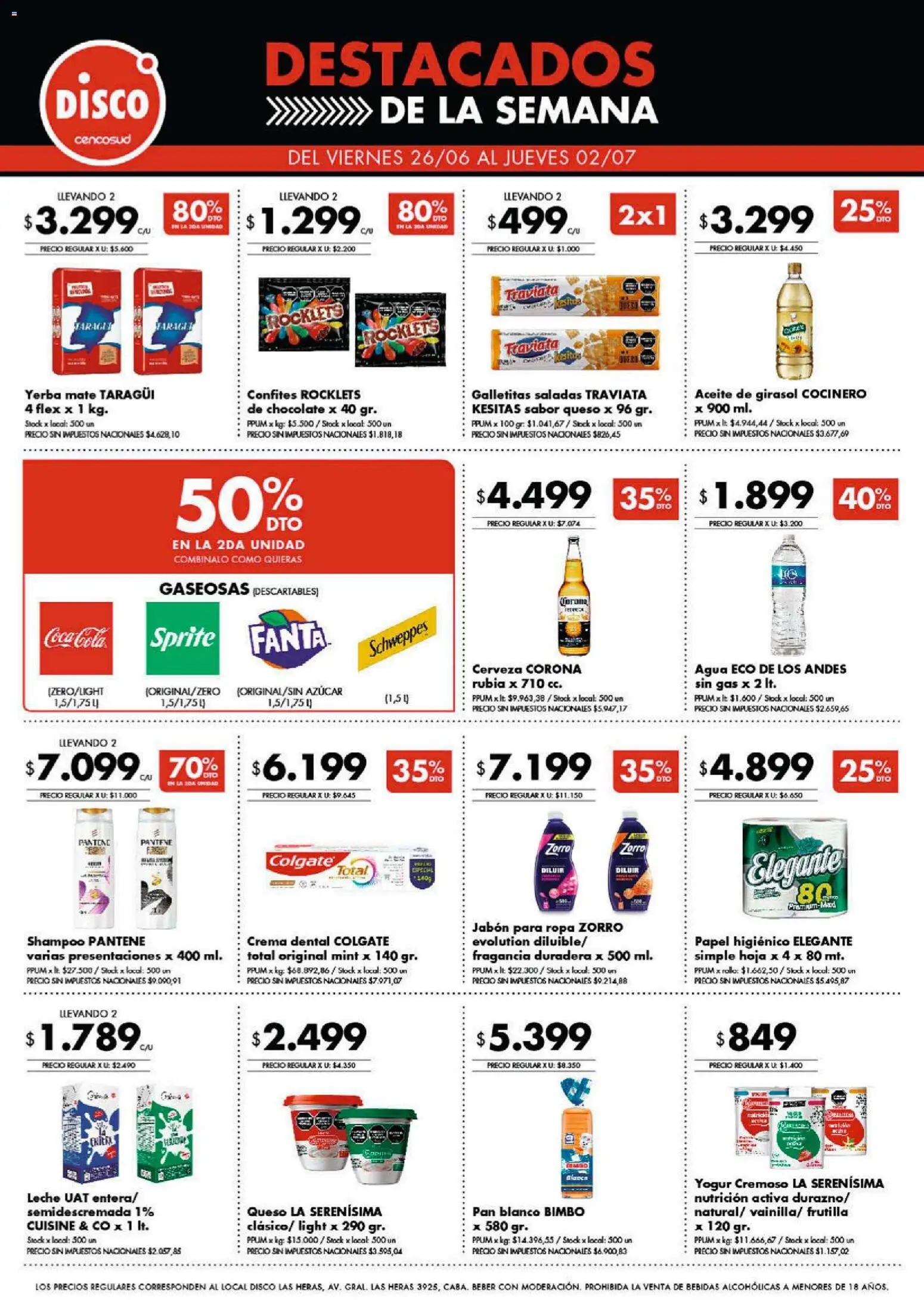 Vista previa del folleto de la tienda Disco válido desde el 25/06/2026 