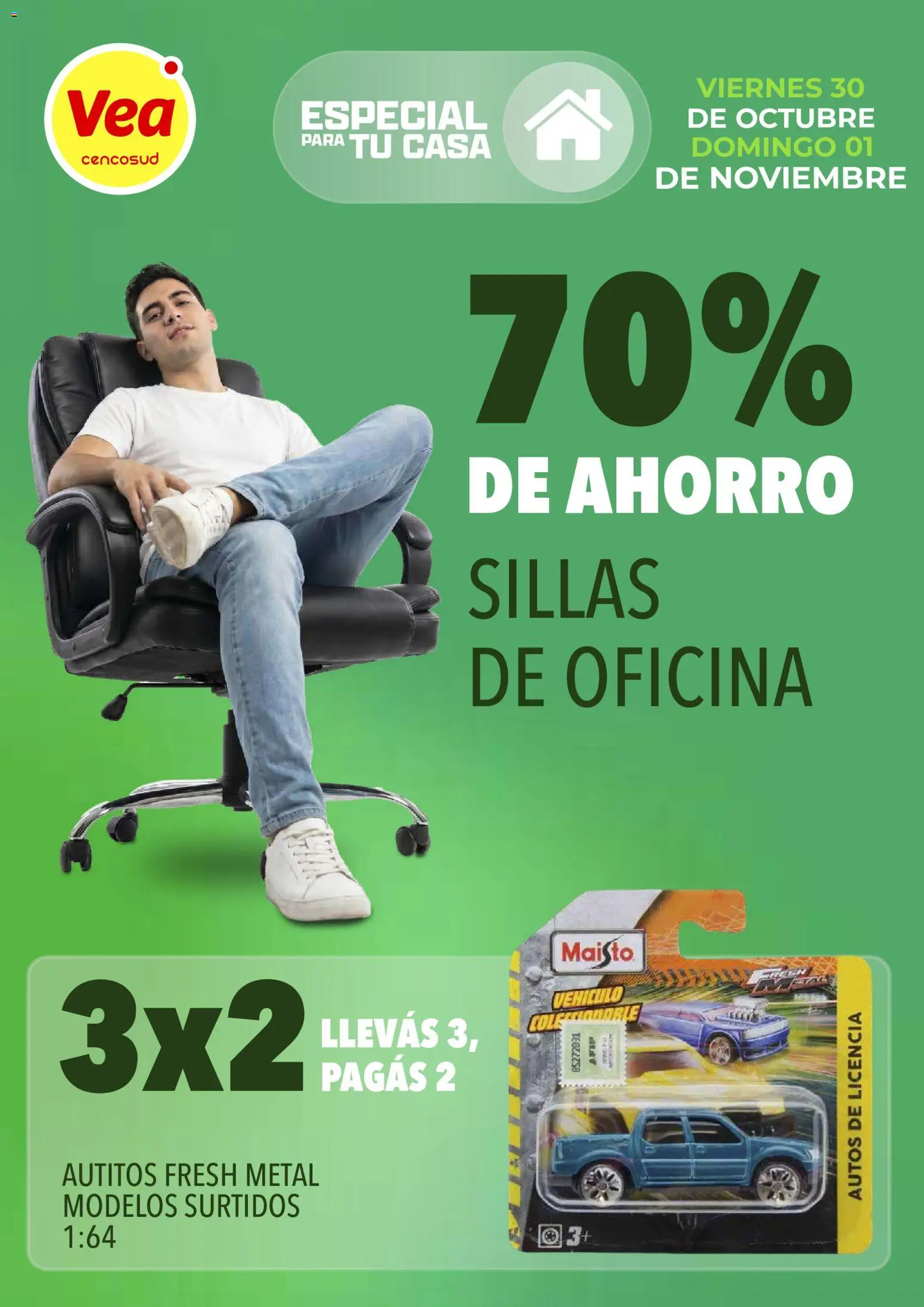 Vista previa del folleto de la tienda Vea válido desde el 30/10/2026 