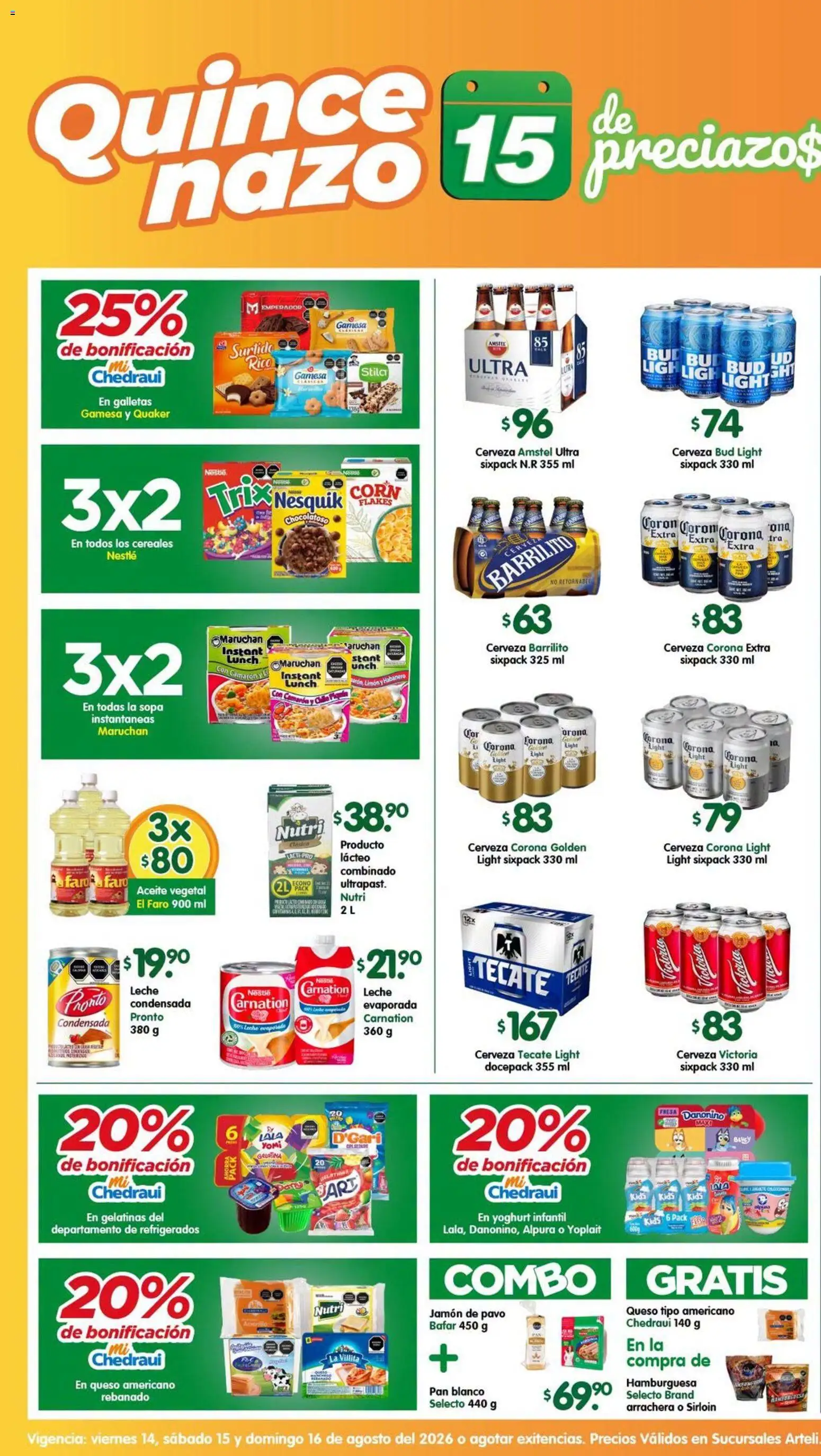 Vista previa las ofertas de la tienda Arteli - Arteli folleto desde el 14/08/2026 