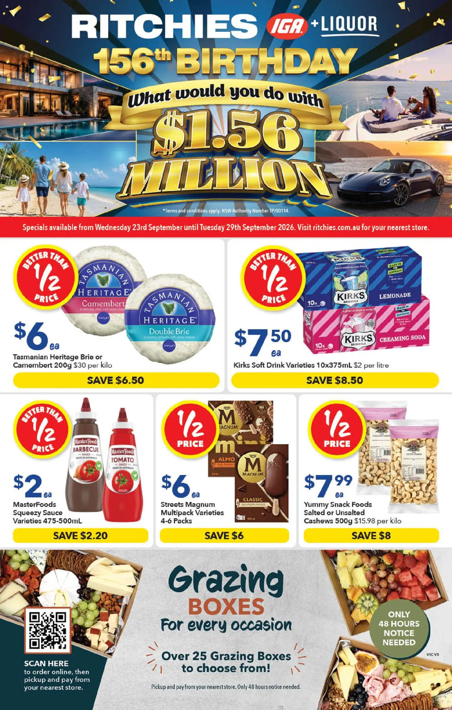 Preview of catalogue Ritchies catalogue Specials from shop Ritchies valid 23/09/2026