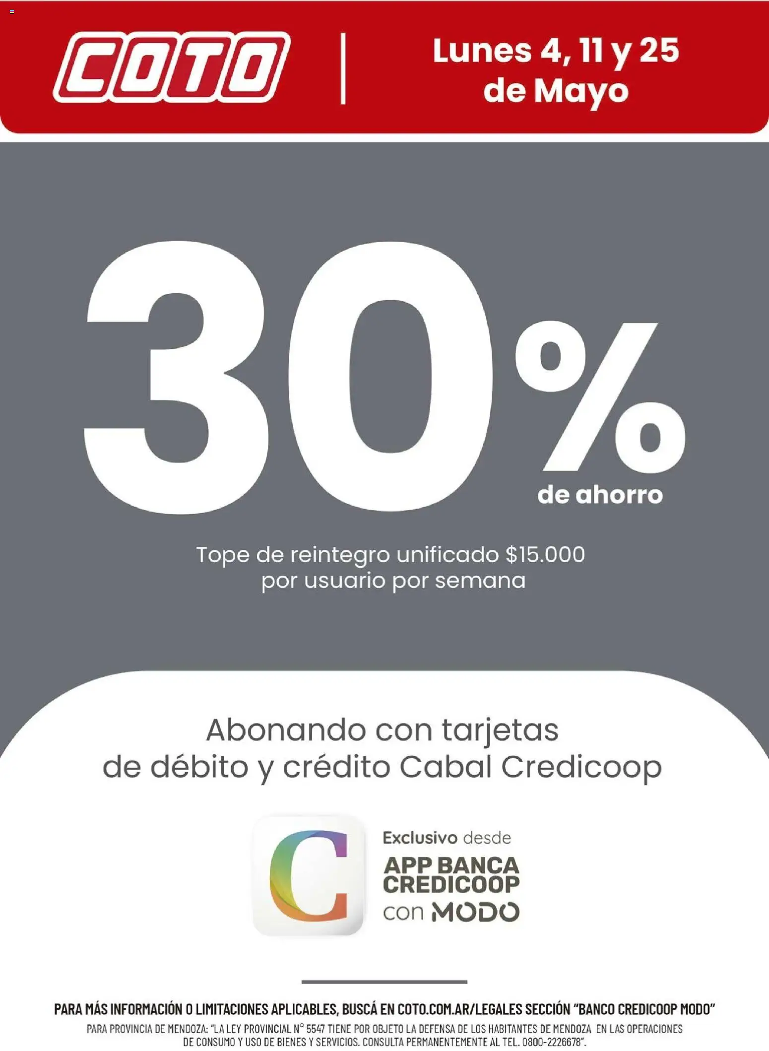 Vista previa del folleto de la tienda Coto válido desde el 04/05/2026 - Banco