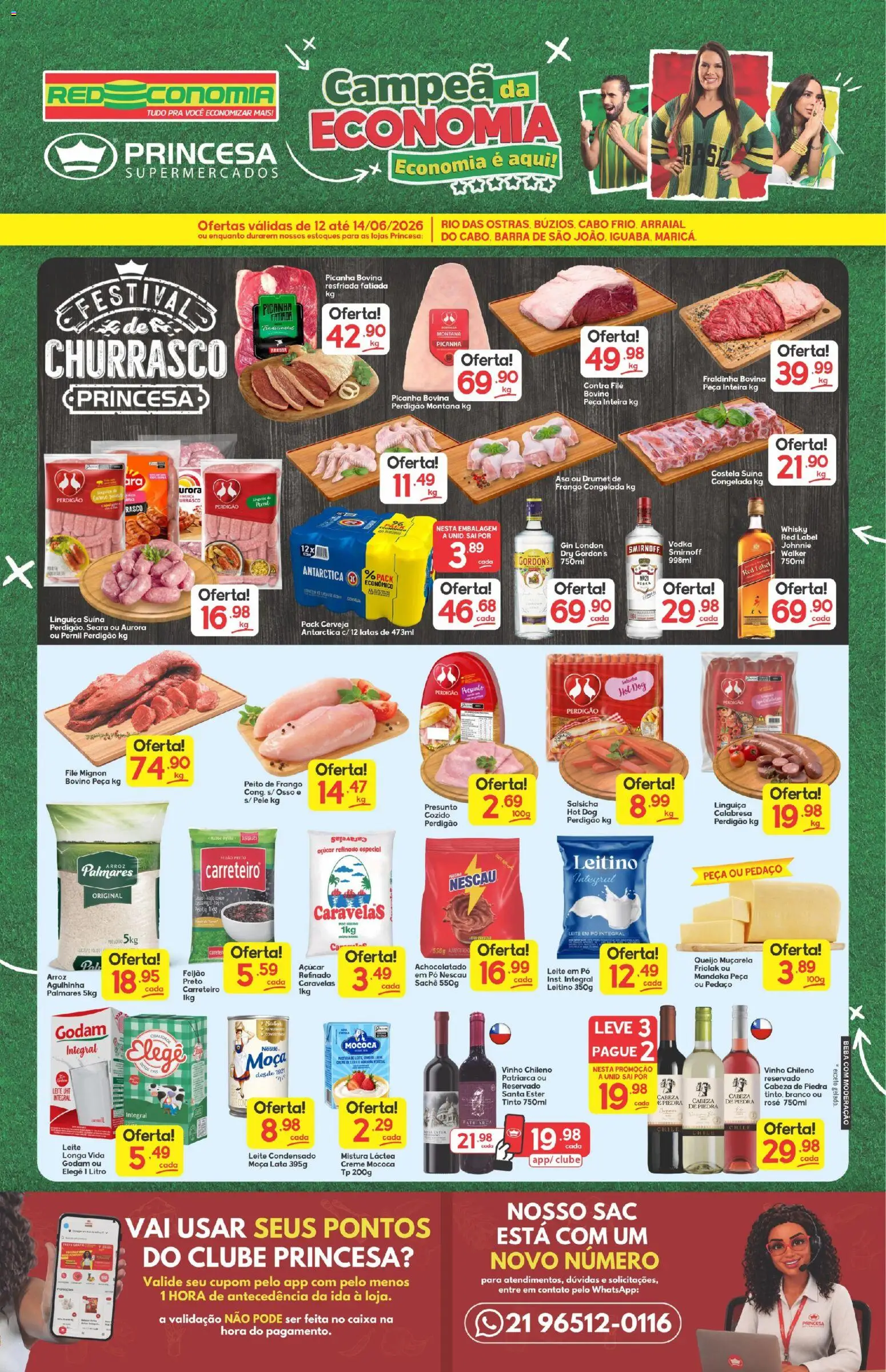 Pré-Visualização do folheto "Princesa ofertas" da loja Princesa válido a partir de 12/06/2026