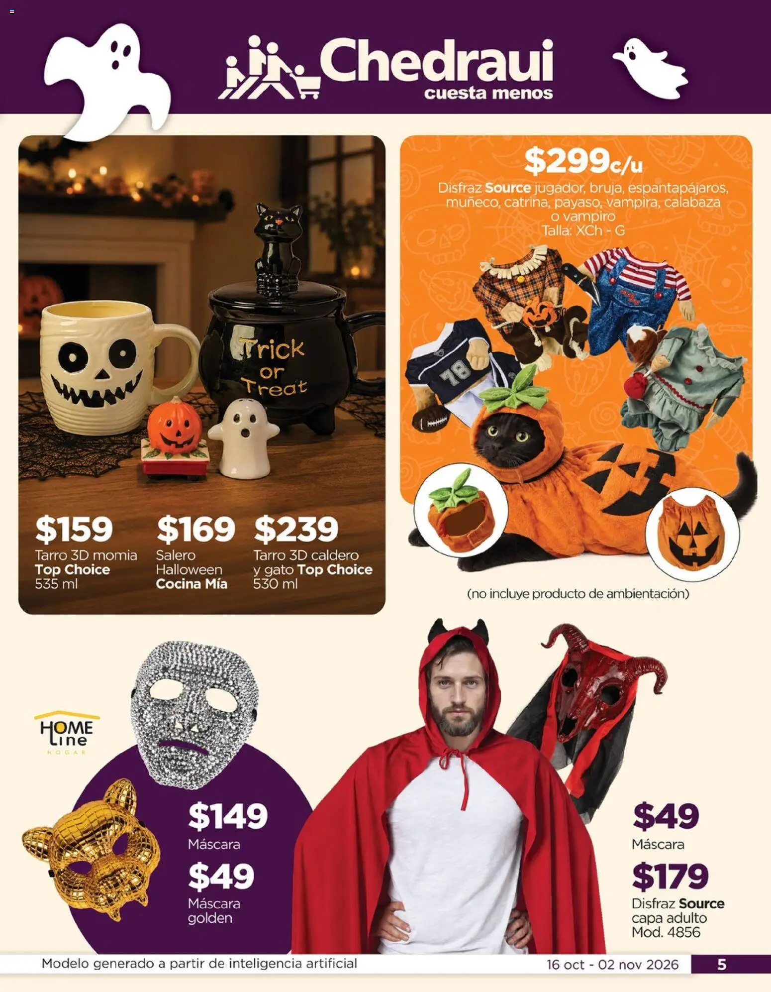 Vista previa las ofertas de la tienda Chedraui - Chedraui folleto Celebra la tradición desde el 16/10/2026 
