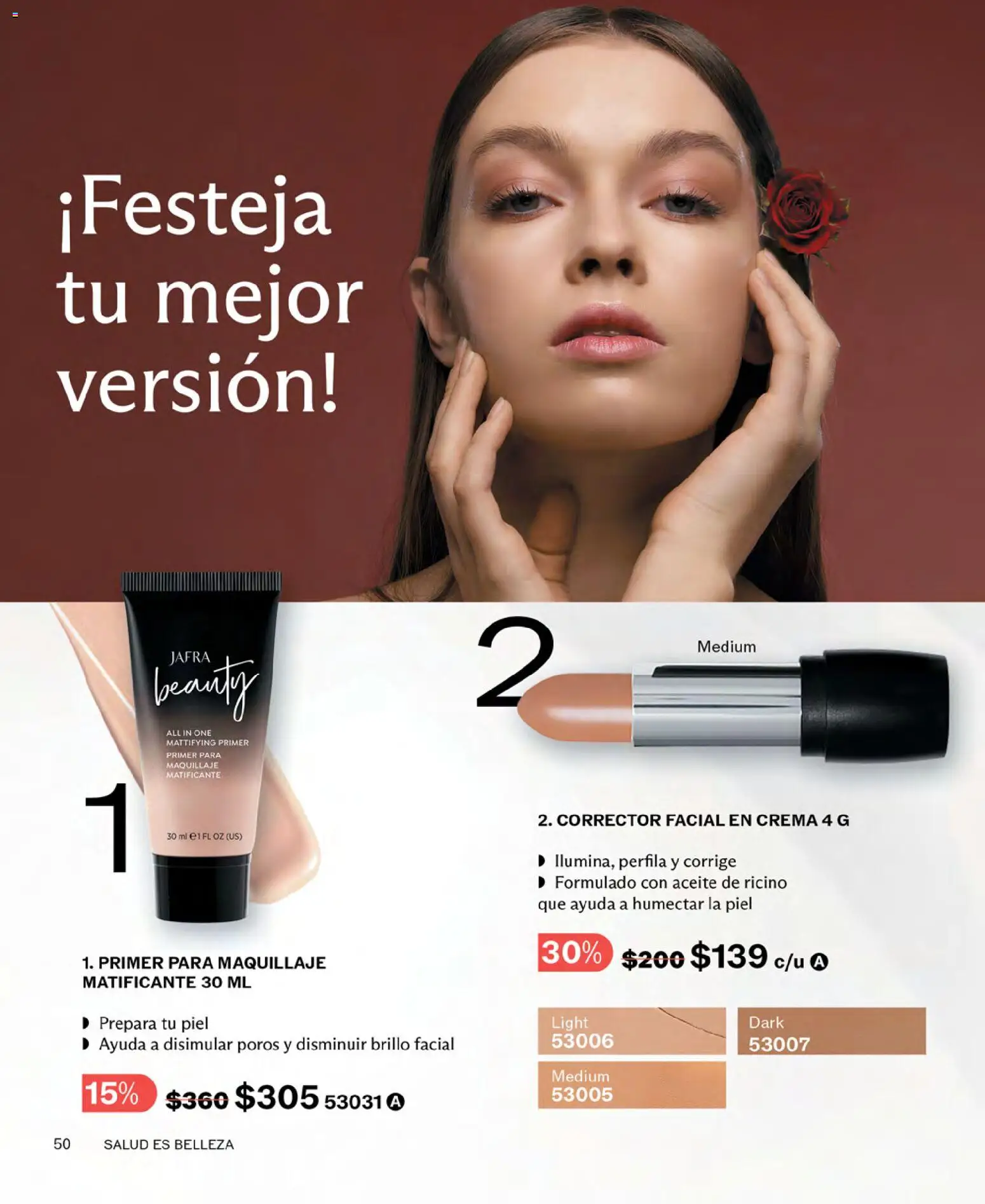 Vista previa las ofertas de la tienda JAFRA - JAFRA catálogo desde el 01/09/2026 - Maquillaje, Crema, Aceite, Corrector, Brillo