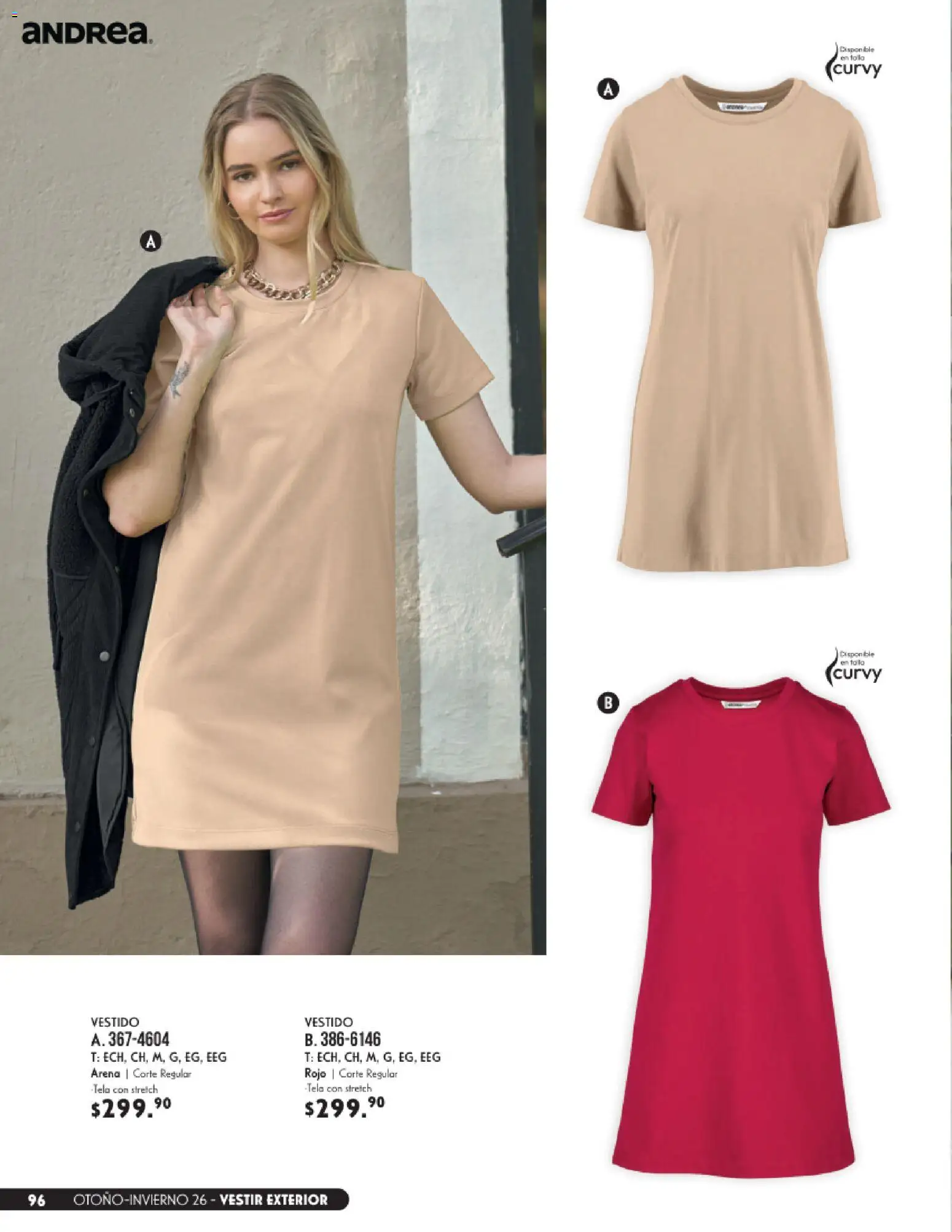 Vista previa las ofertas de la tienda Andrea - Andrea catálogo Vestir desde el 23/08/2026 - Vestido