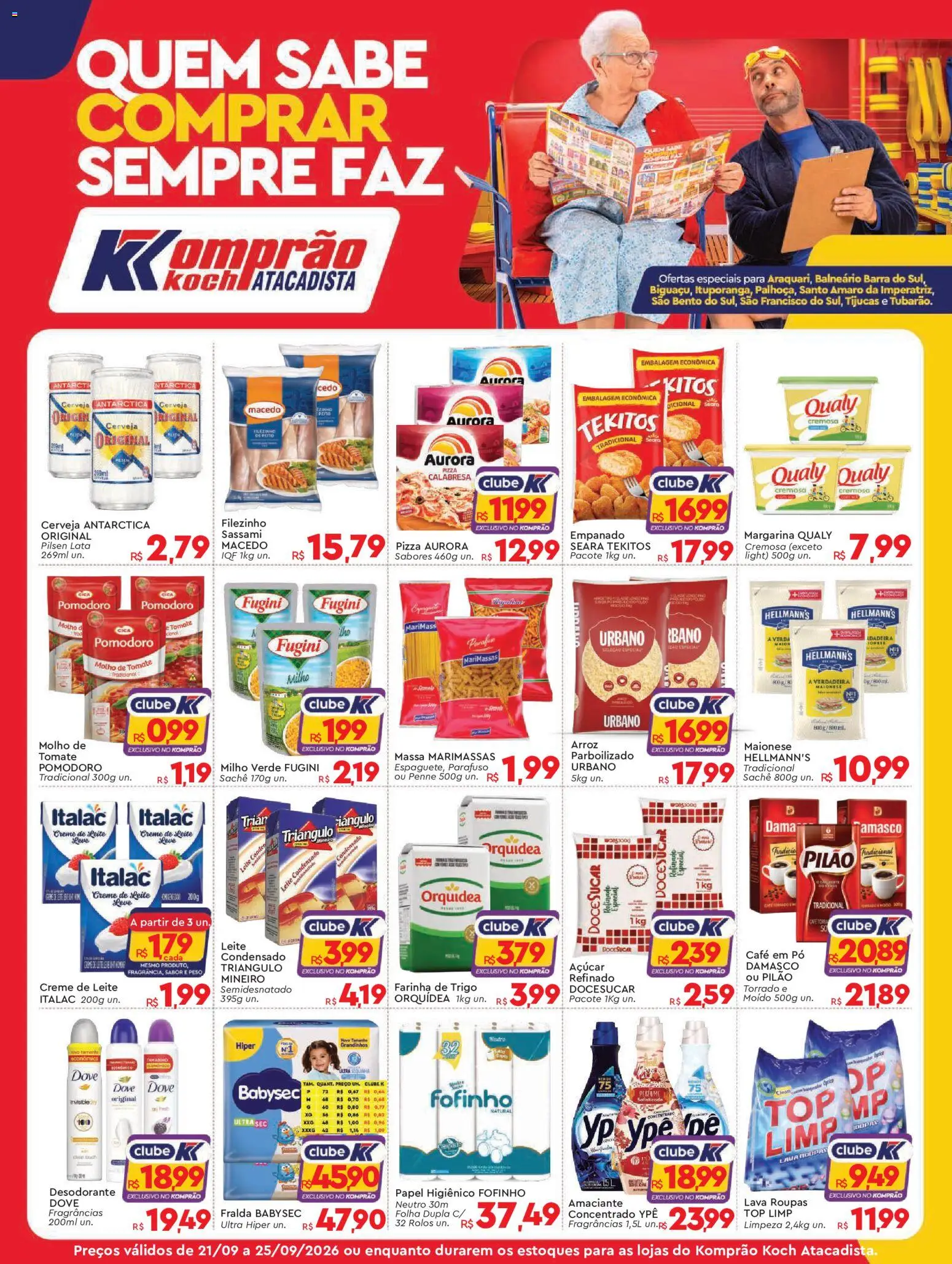 Pré-Visualização do folheto "Komprao Atacadista - Ofertas da semana" da loja Komprao Atacadista válido a partir de 21/09/2026