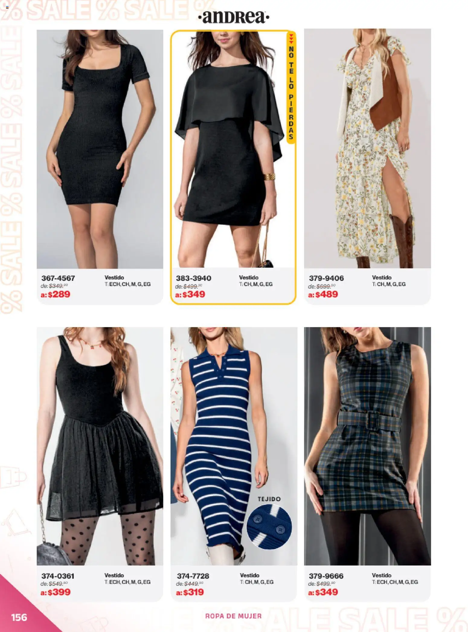 Vista previa las ofertas de la tienda Andrea - Catálogo Outlet desde el 21/12/2025 - Vestido, Ropa