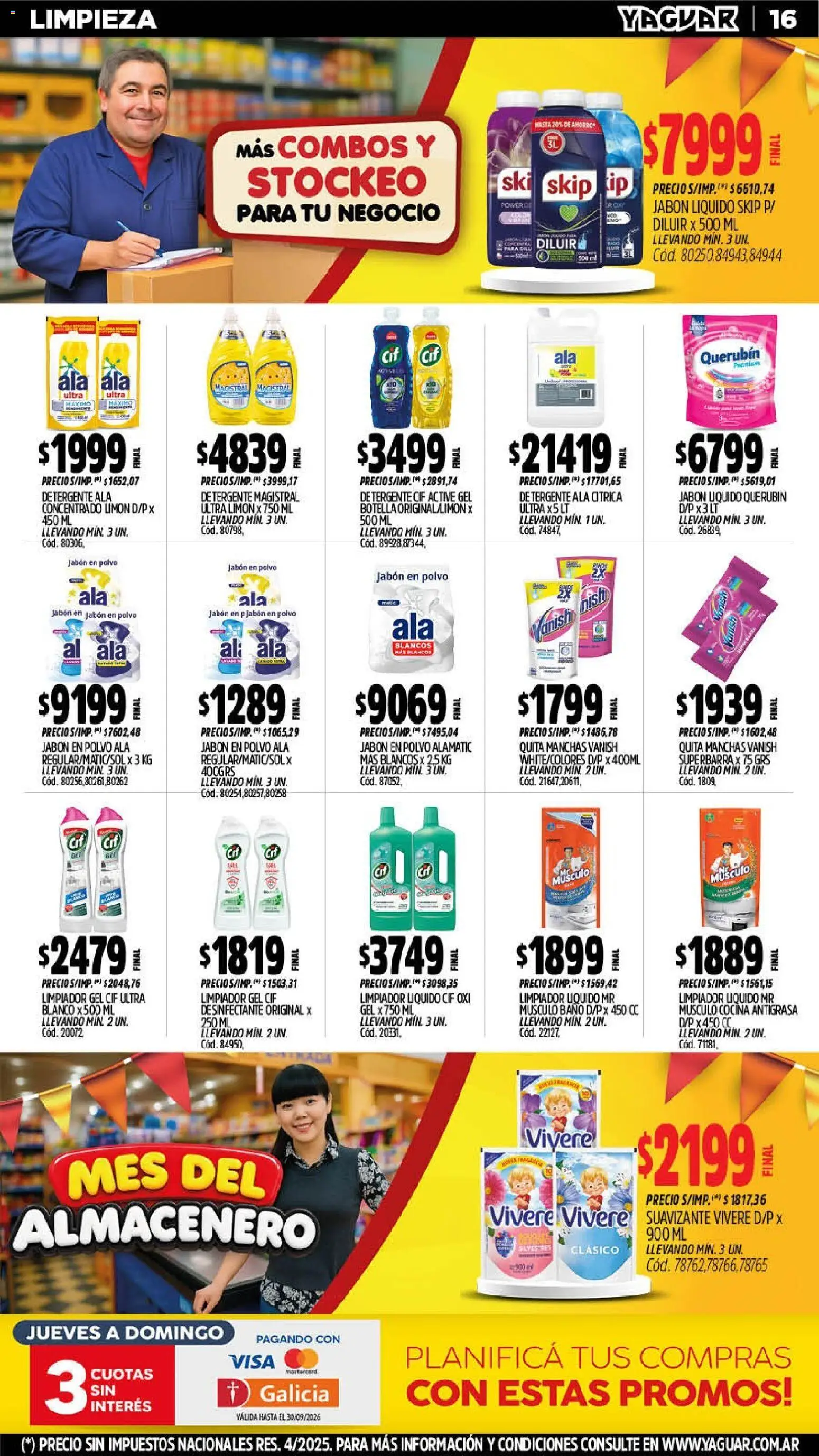 Vista previa del folleto de la tienda Yaguar válido desde el 14/09/2026 