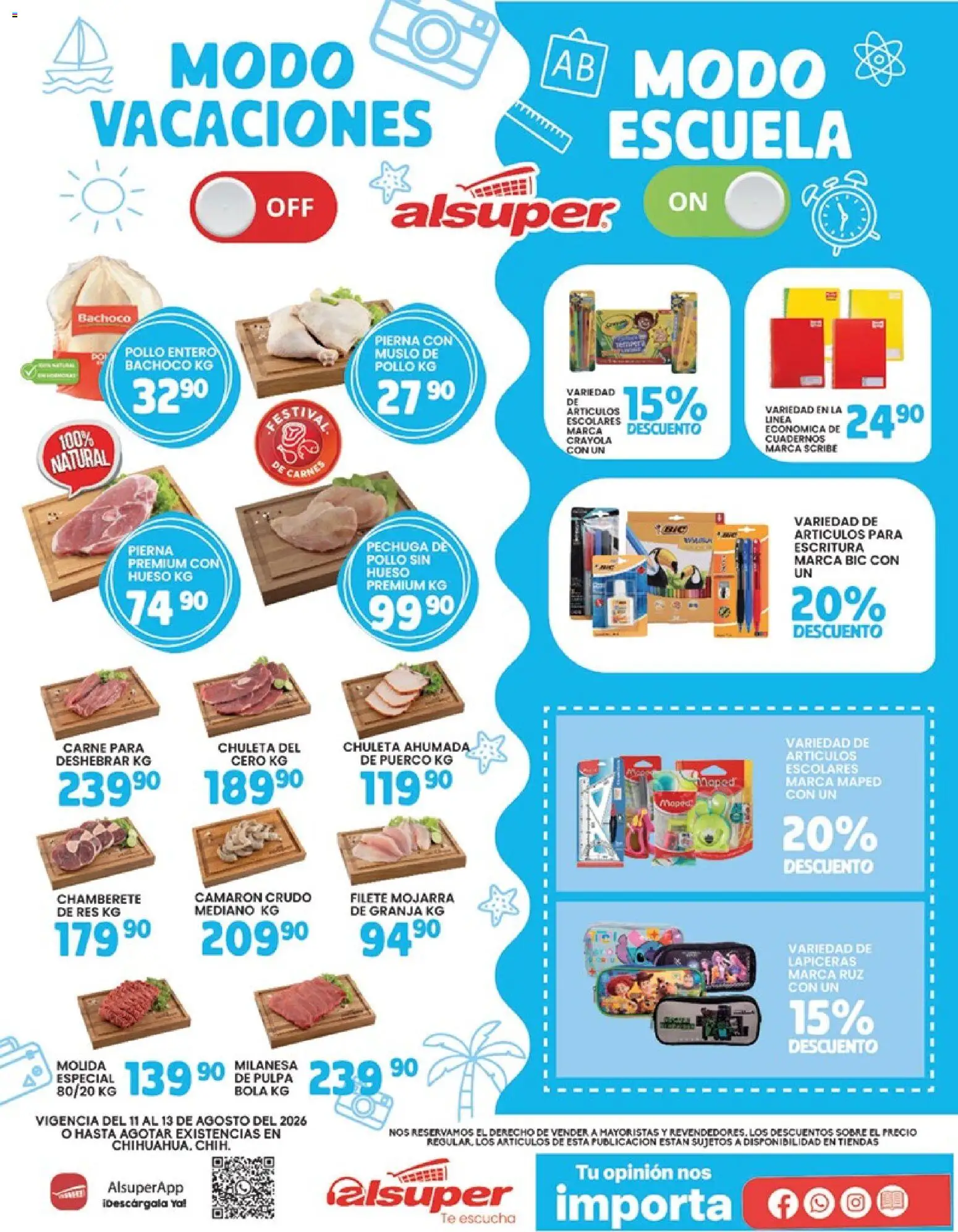 Vista previa las ofertas de la tienda Alsuper - Alsuper folleto desde el 11/08/2026 