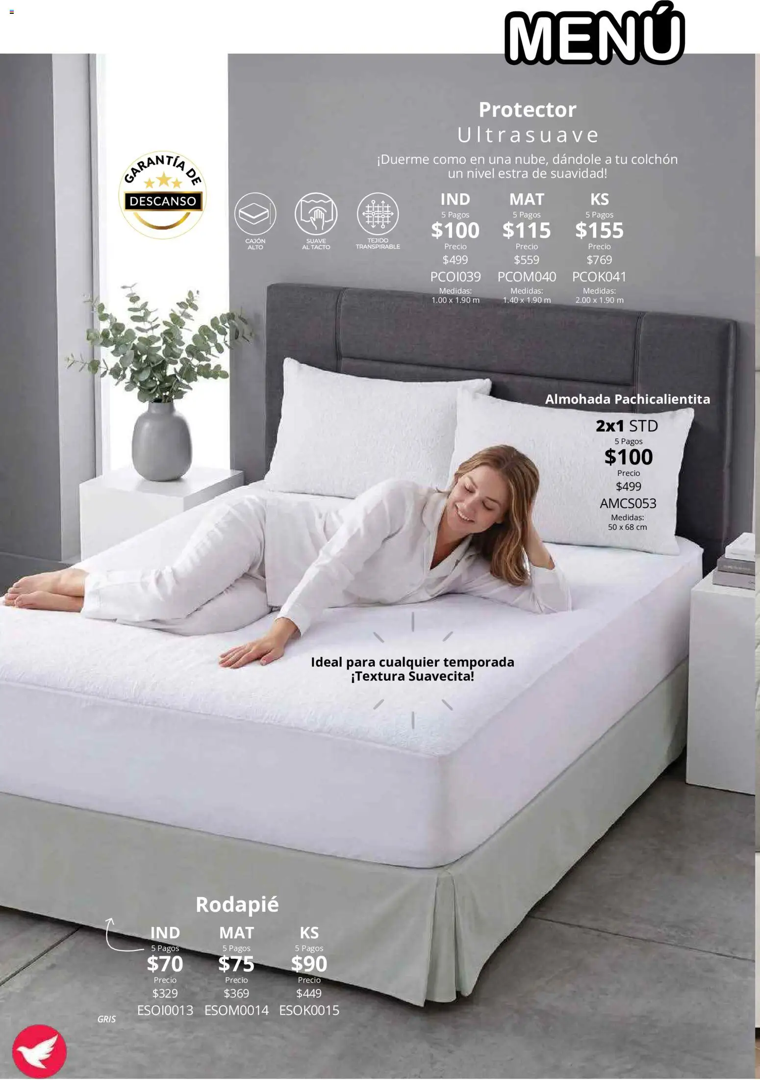 Vista previa las ofertas de la tienda Colchas Concord - Colchas Concord catálogo desde el 01/08/2026 