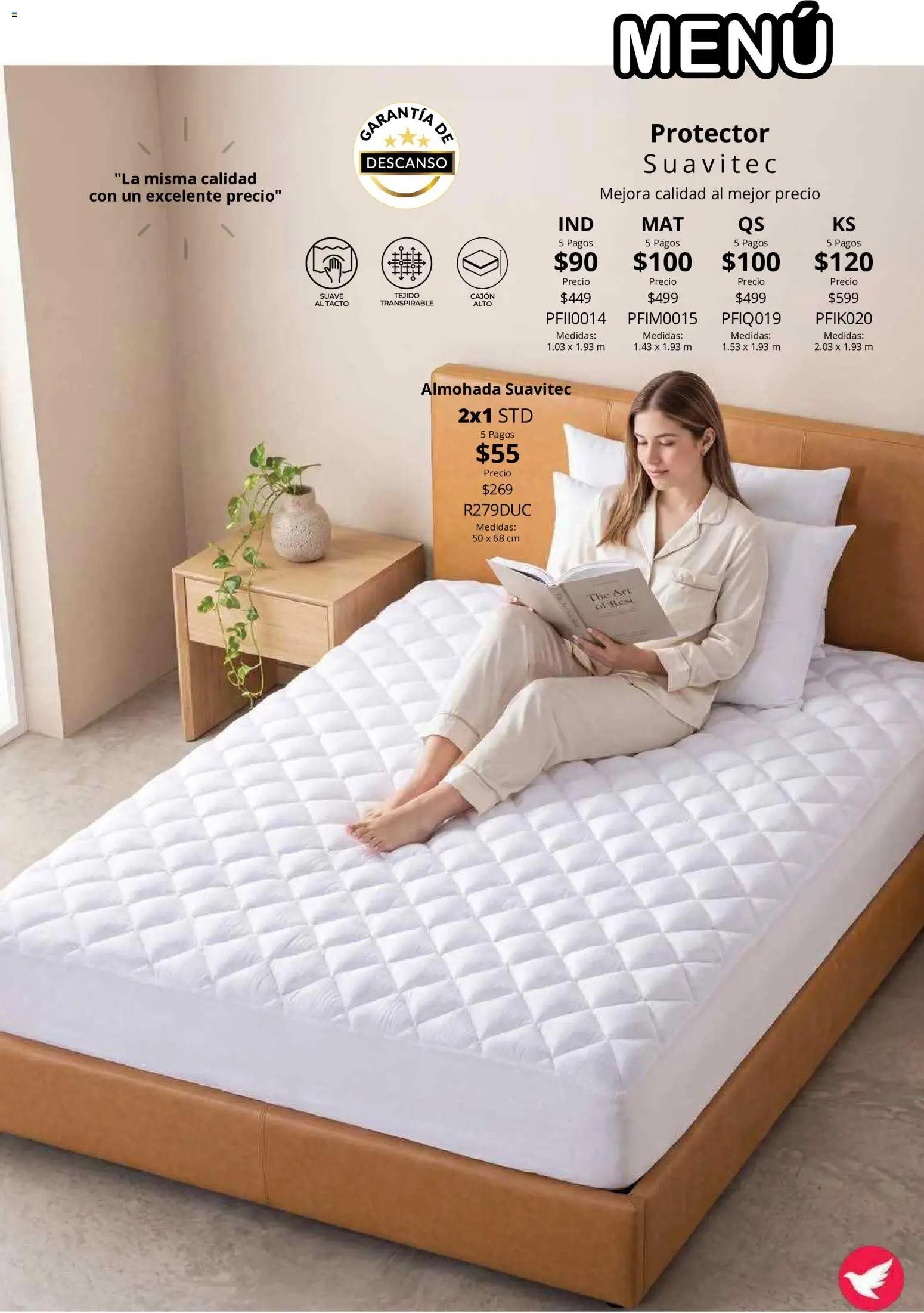 Vista previa las ofertas de la tienda Colchas Concord - Colchas Concord catálogo desde el 01/08/2026 - Colchón, Almohada