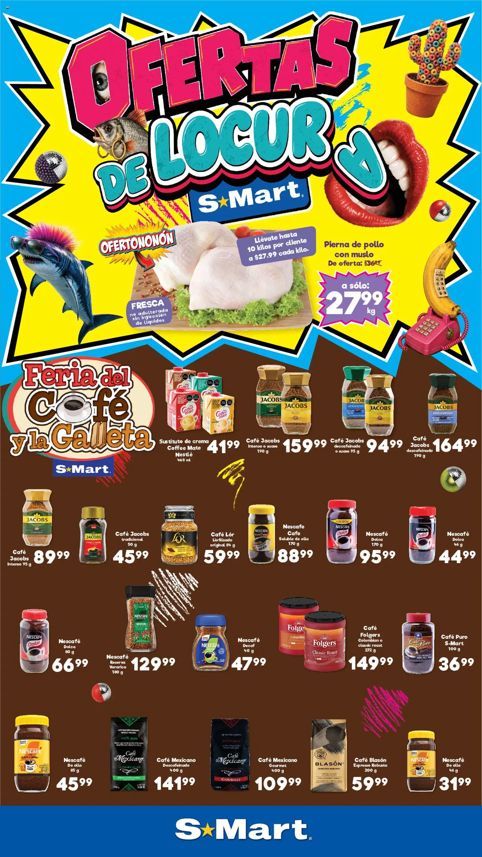 Vista previa las ofertas de la tienda S-Mart - S-Mart folleto Ofertas de feria Chihuahua desde el 09/10/2026 