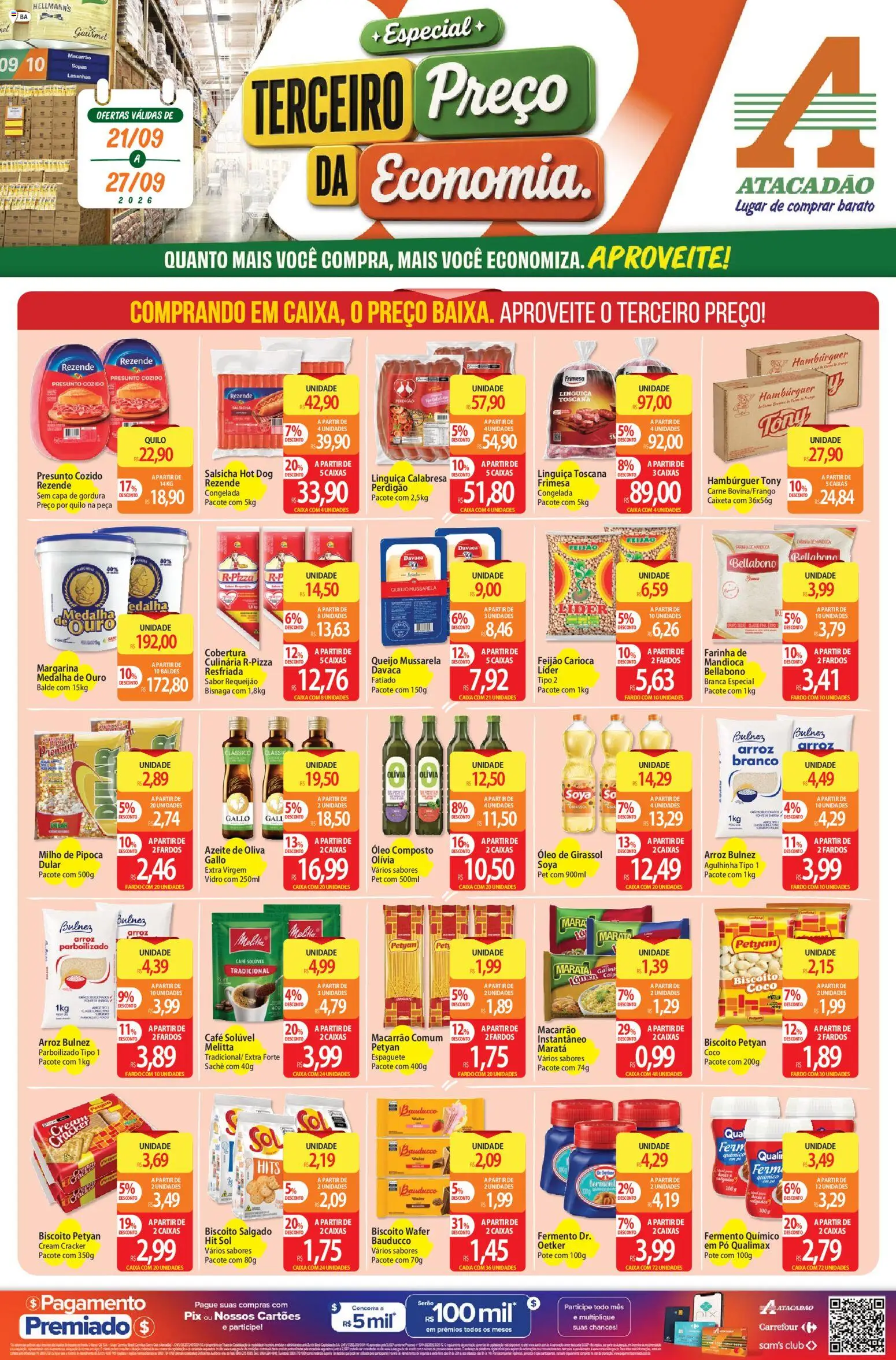 Pré-Visualização do folheto "Atacadão ofertas - BA" da loja Atacadão válido a partir de 21/09/2026