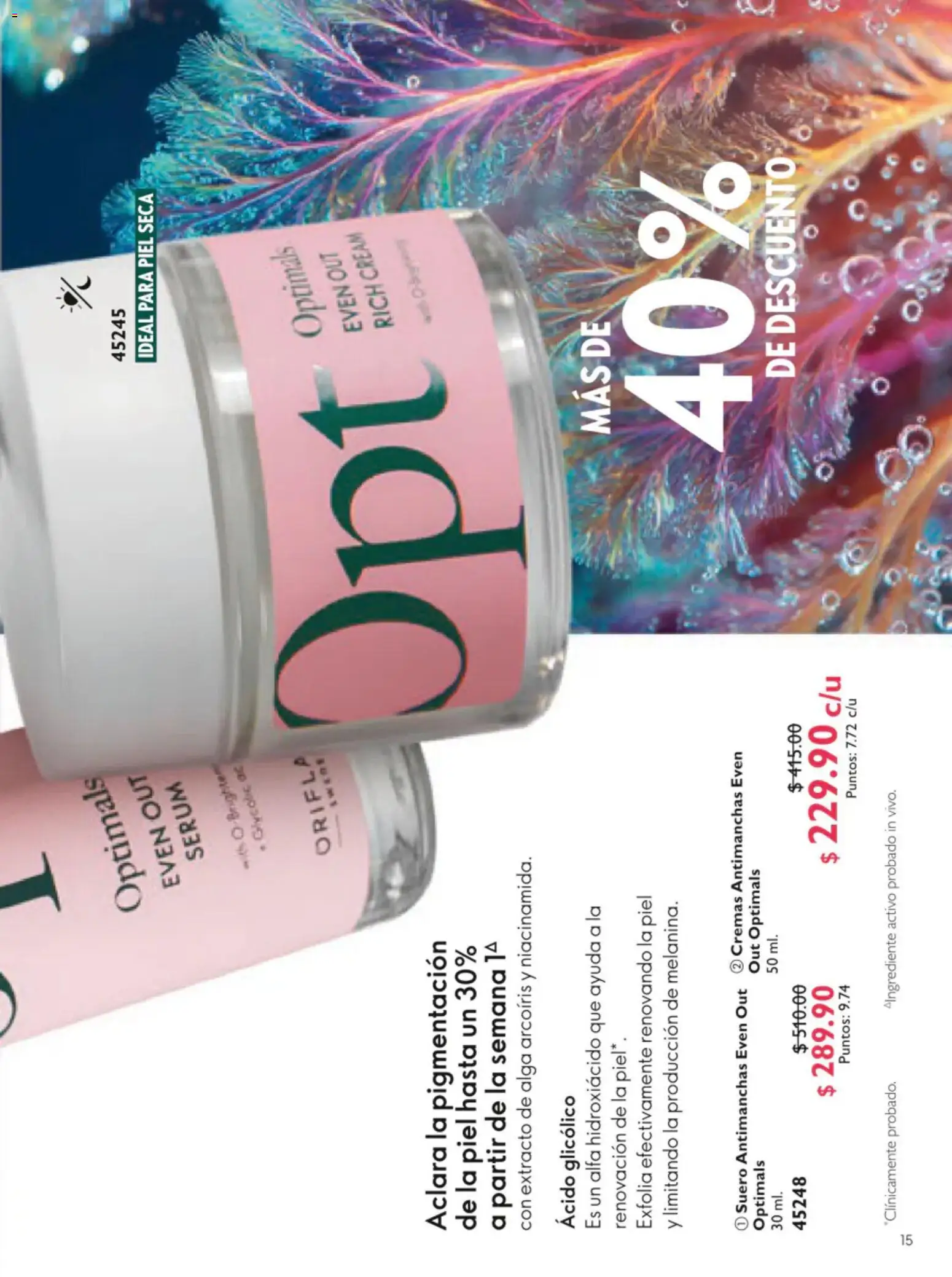 Vista previa las ofertas de la tienda Oriflame - Oriflame campaña 9 2026 desde el 20/06/2026 - Serum