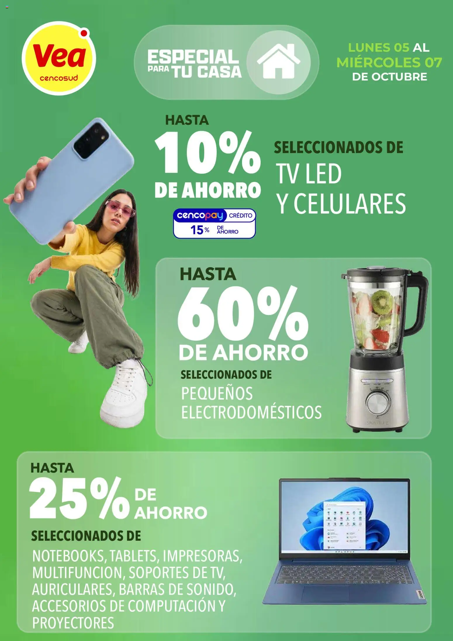 Vista previa del folleto de la tienda Vea válido desde el 05/10/2026 