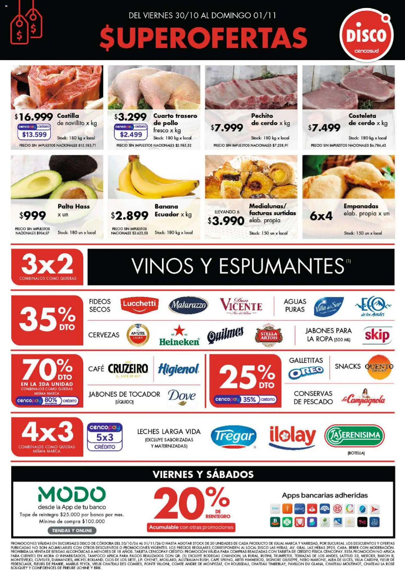 Vista previa del folleto de la tienda Disco válido desde el 30/10/2026 