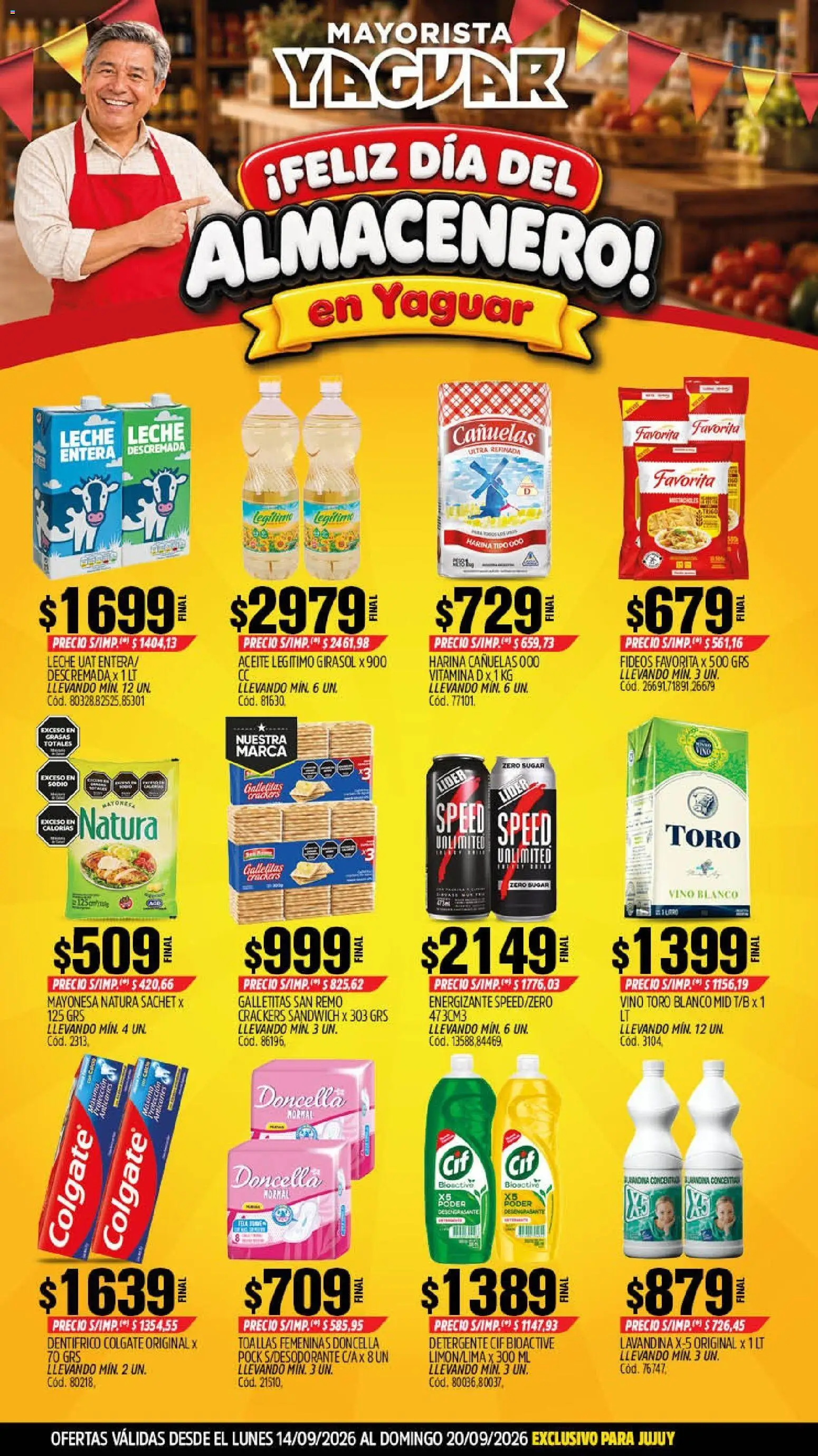 Vista previa del folleto de la tienda Yaguar válido desde el 14/09/2026 
