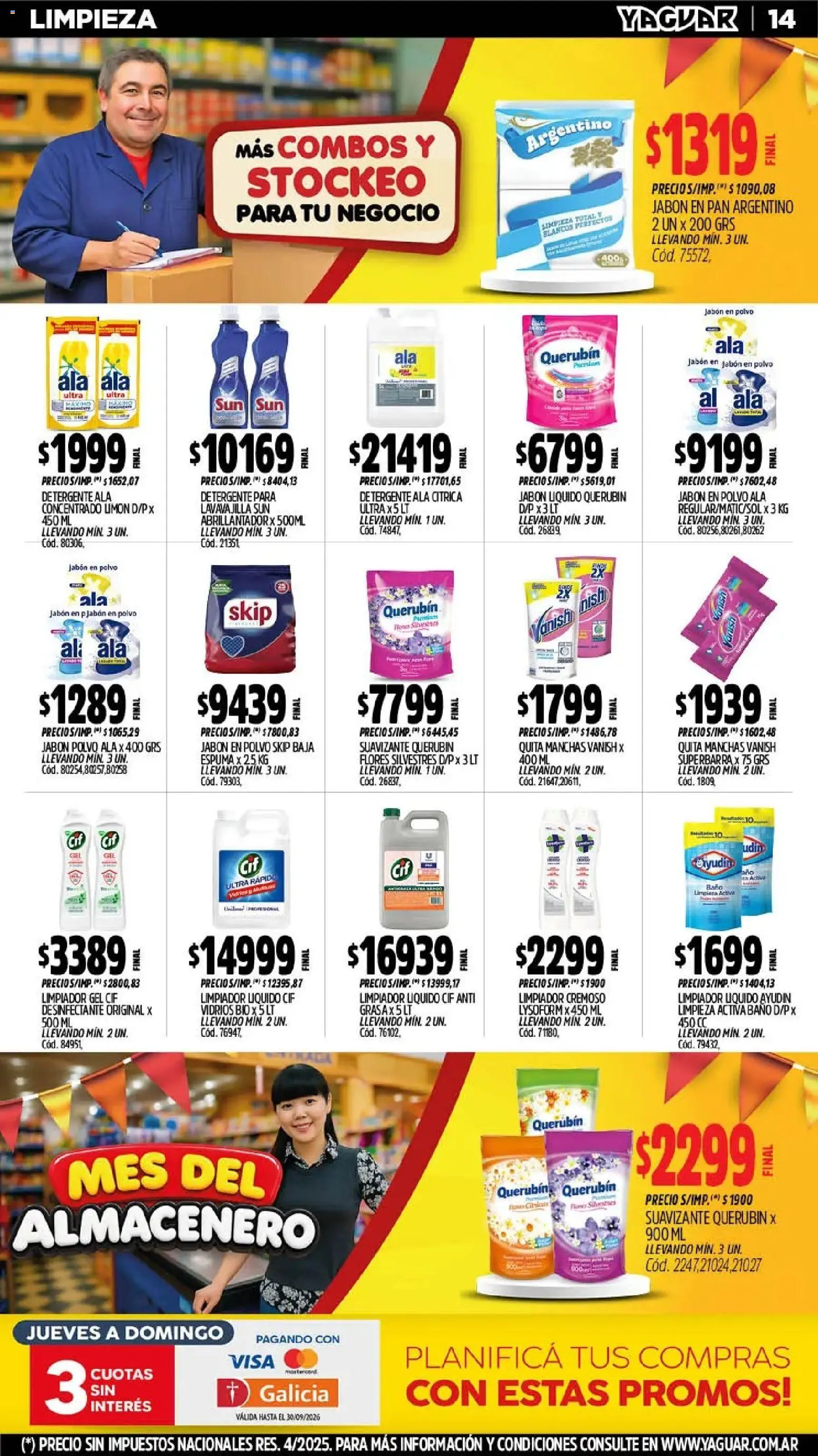 Vista previa del folleto de la tienda Yaguar válido desde el 28/09/2026 
